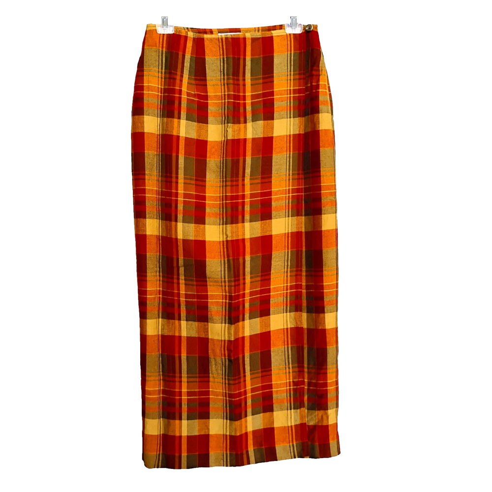 Geoffrey Beene Wrap Pencil Maxi Skirt ~ Size 8